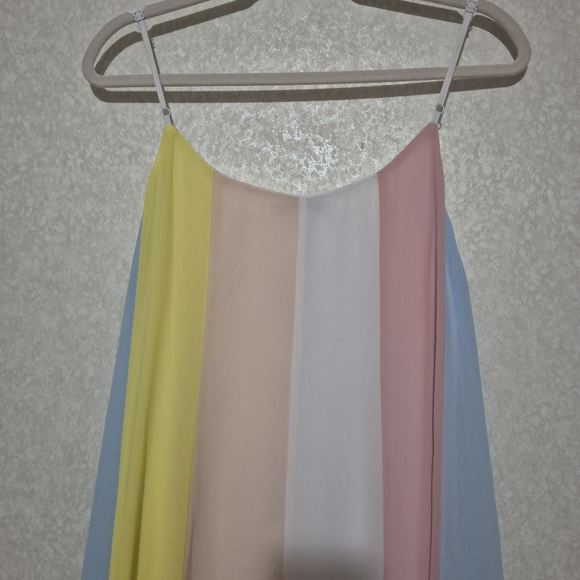 FAVLUX Elegant Pastels Colors Maxi Dress..Size:L - Picture 9 of 10
